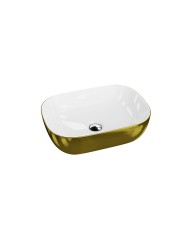 Costa Brushed Gold umývadlo na dosku