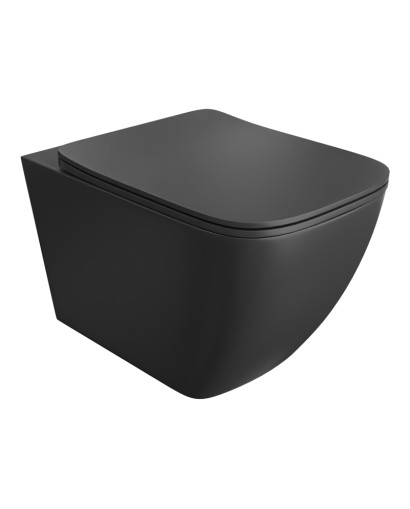 Onil Black seinale riputatav WC pott