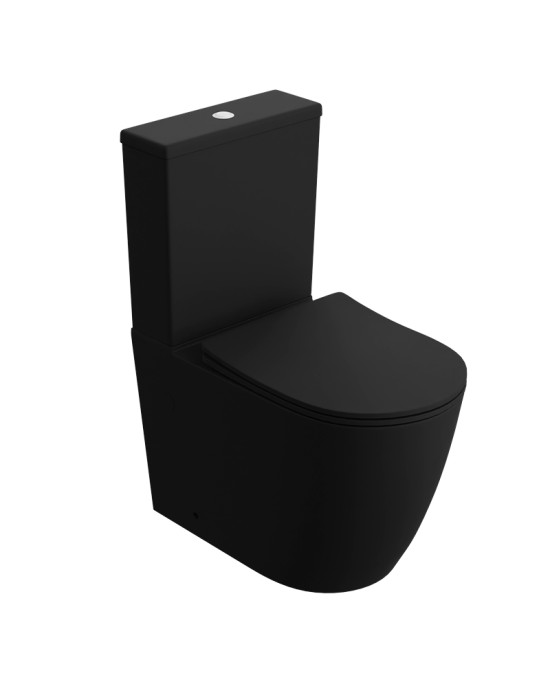 Compact toilet Nautilius Black