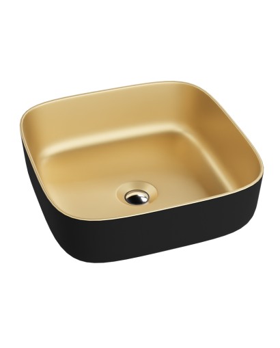 Мивка за плот Galera Mini Gold/Black
