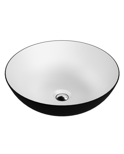 Lavoar pe blat Rosa Black/White