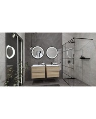 Bathroom cabinet (wall-hung) Minnesota Wood 600