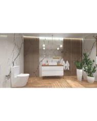 Bathroom Worktop Oak 1205x470