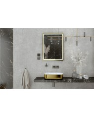 Pultra szerelhető mosdókagyló Galera Brushed Gold
