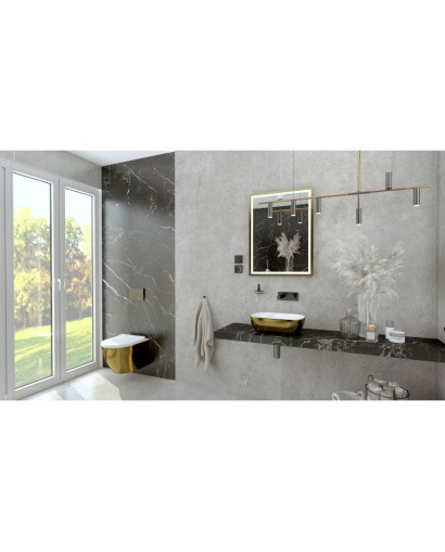 Countertop Basin Costa Brushed Gold