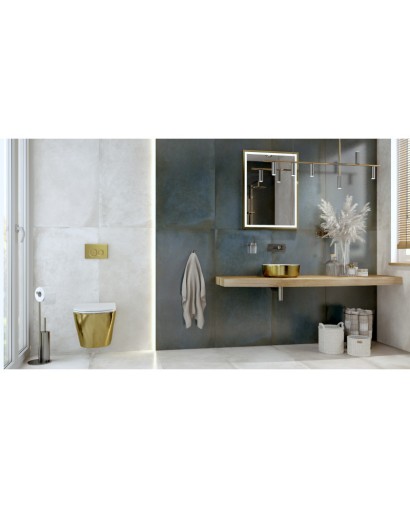 Νιπτήρας πάγκου Merida Brushed Gold