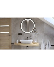 Mirror Dafne Plus 80 with a heating mat