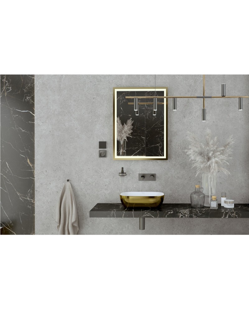 Oglindă Hebe Gold 60x80