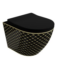 Wand WC Sofi Slim Black Night