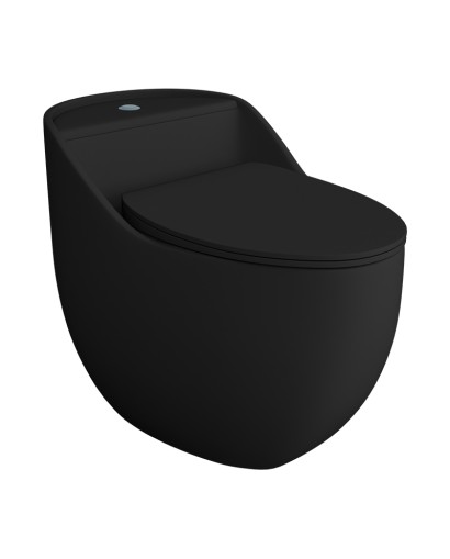 Kompaktní WC SILIA RIM Black