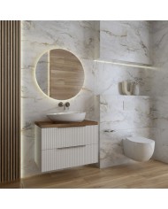 Bathroom cabinet (wall-hung) Oklahoma White 800