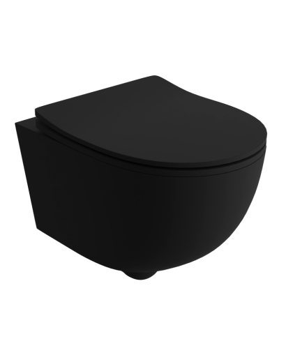 Унитаз подвесной Brava Black