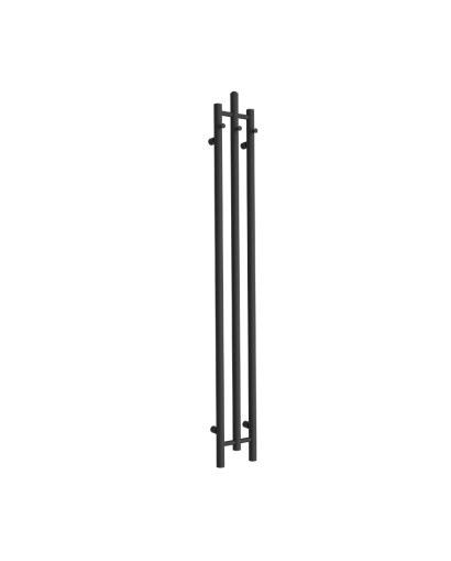 Fürdőszoba radiátor Calentador Black 1600