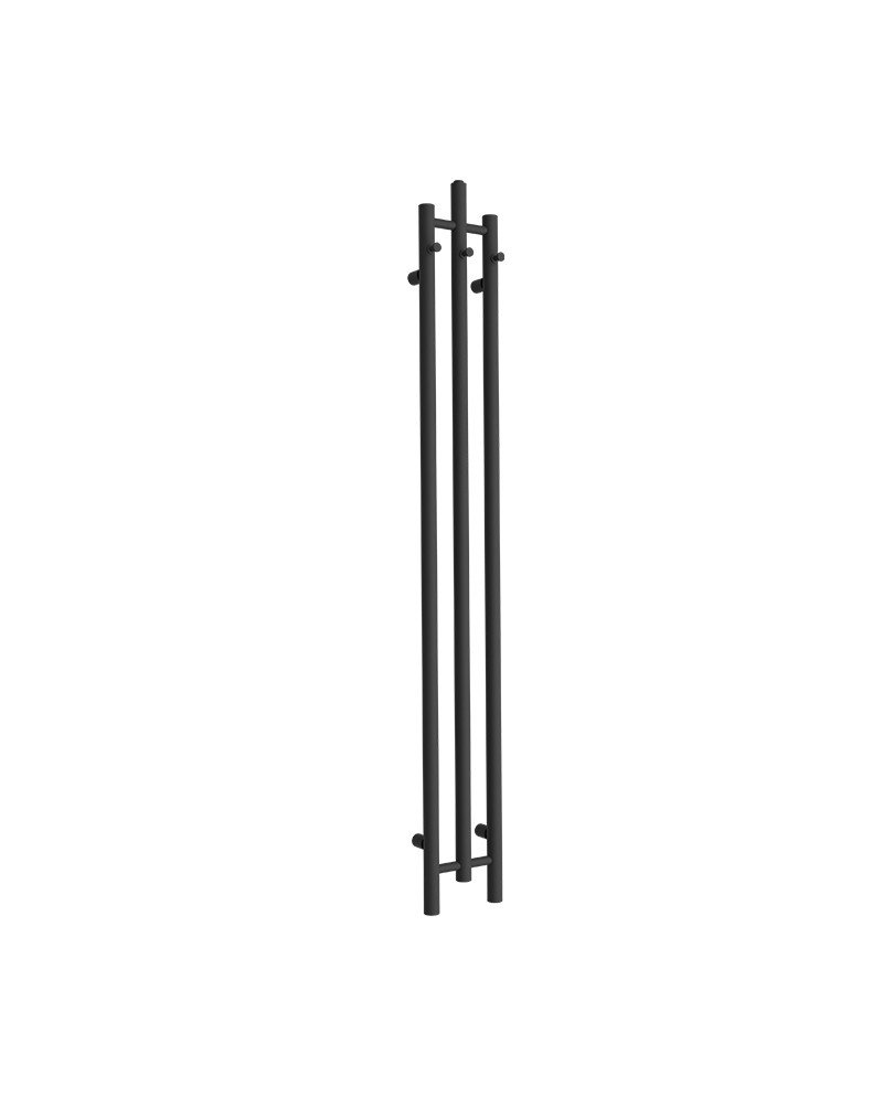 Fürdőszoba radiátor Calentador Black 1600