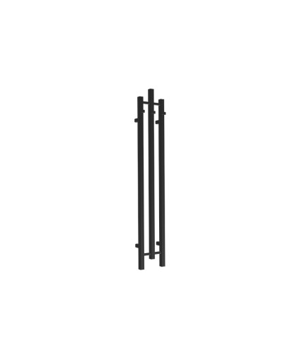 Fürdőszoba radiátor Calentador QR Black 1200
