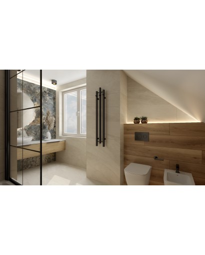 Calentador QR Black 1200 vannitoaradiaator