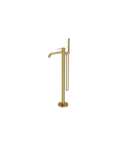 Окремостоячий змішувач для ванни Orion Brushed Gold