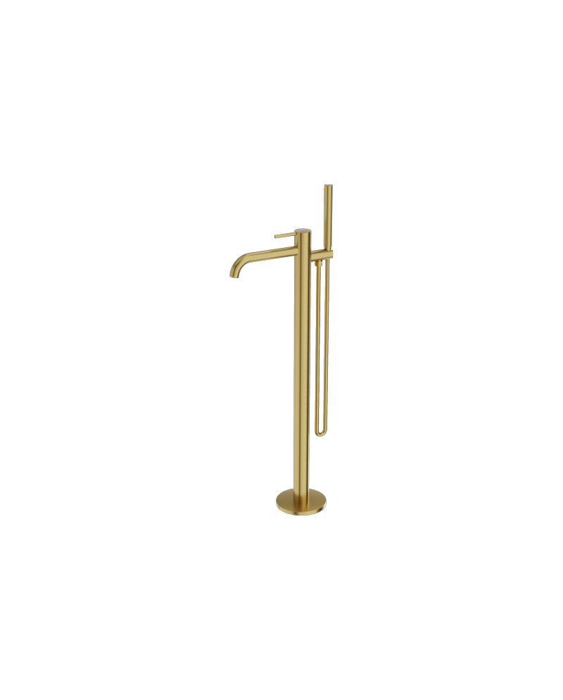 Окремостоячий змішувач для ванни Orion Brushed Gold