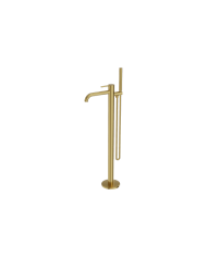 Окремостоячий змішувач для ванни Orion Brushed Gold