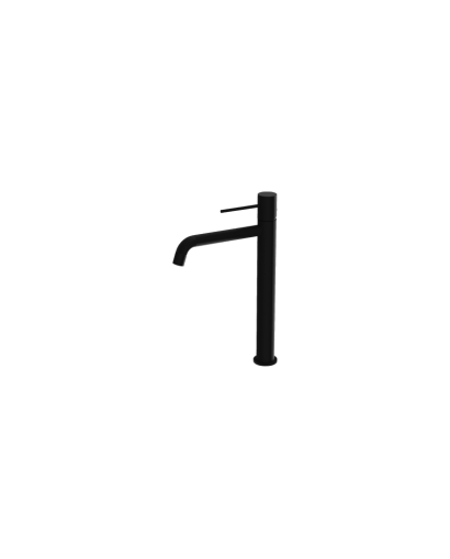 Високий змішувач для умивальника Orion Matt Black