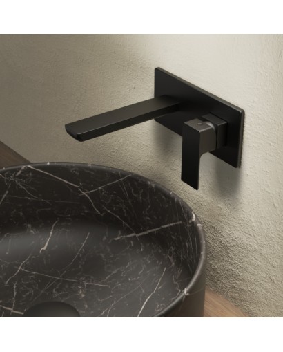 Basin faucet for concealed...