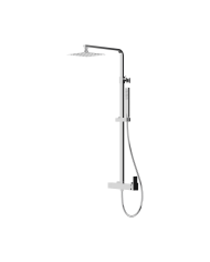 Shower Set With Rain Shower Aquila Chrome
