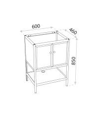 Standschrank Austin 600