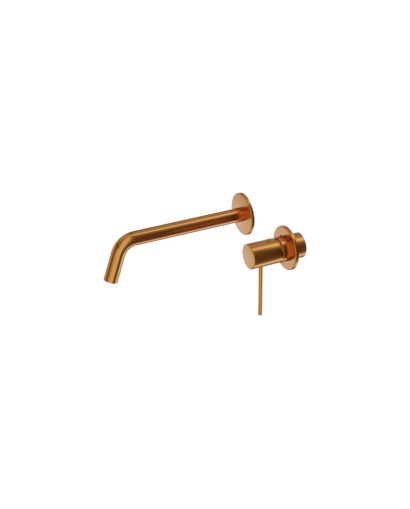 Orion Brushed Copper varjatud valamusegisti
