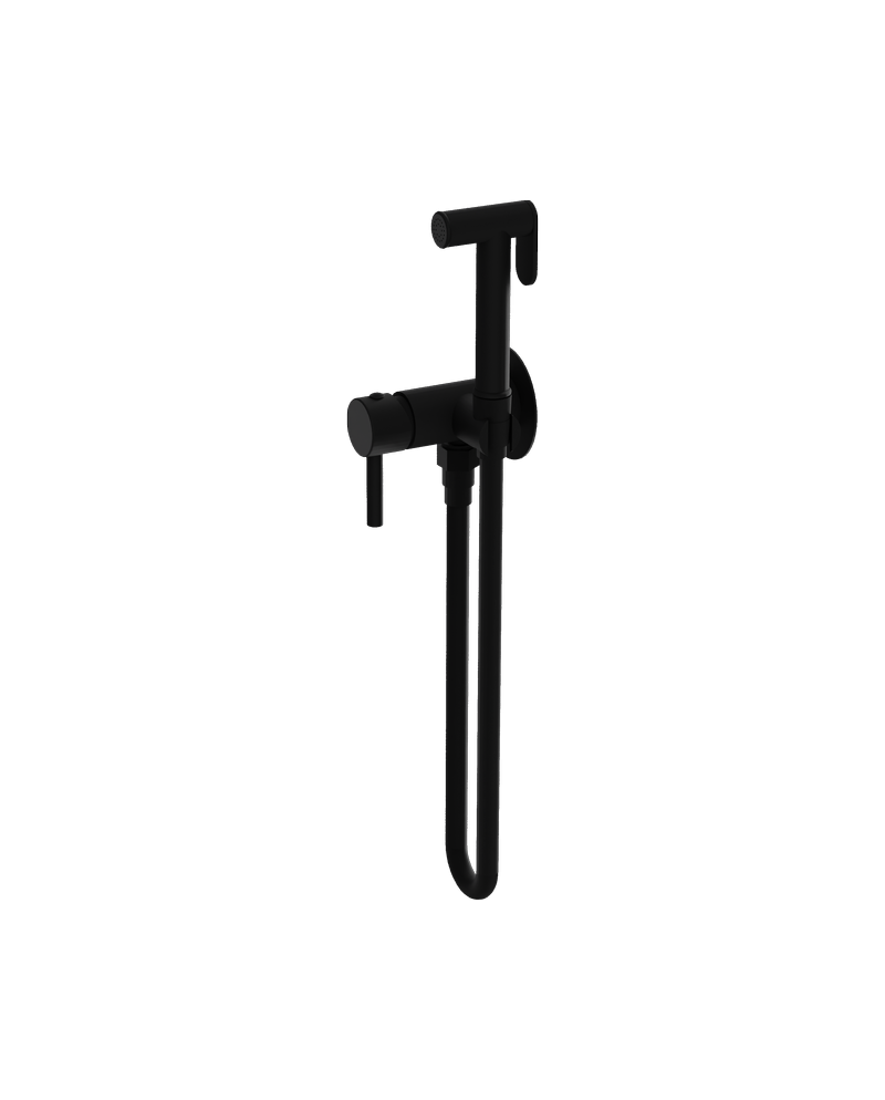 Orion Matt Black ugradbena slavina za bide