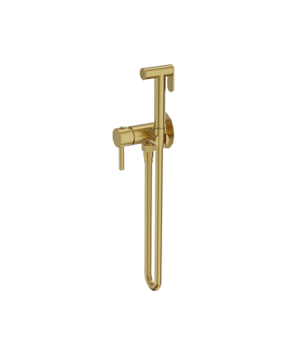 Podomítková bidetová baterie Orion Brushed Gold