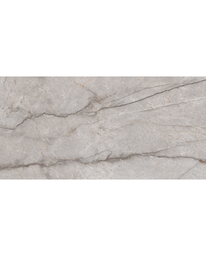 Glasiertes Steinzeug Riverstone Grey matt/geschnitzt 60x120 Grad 1