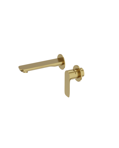 Spark Brushed Gold podžbukna slavina za umivaonik