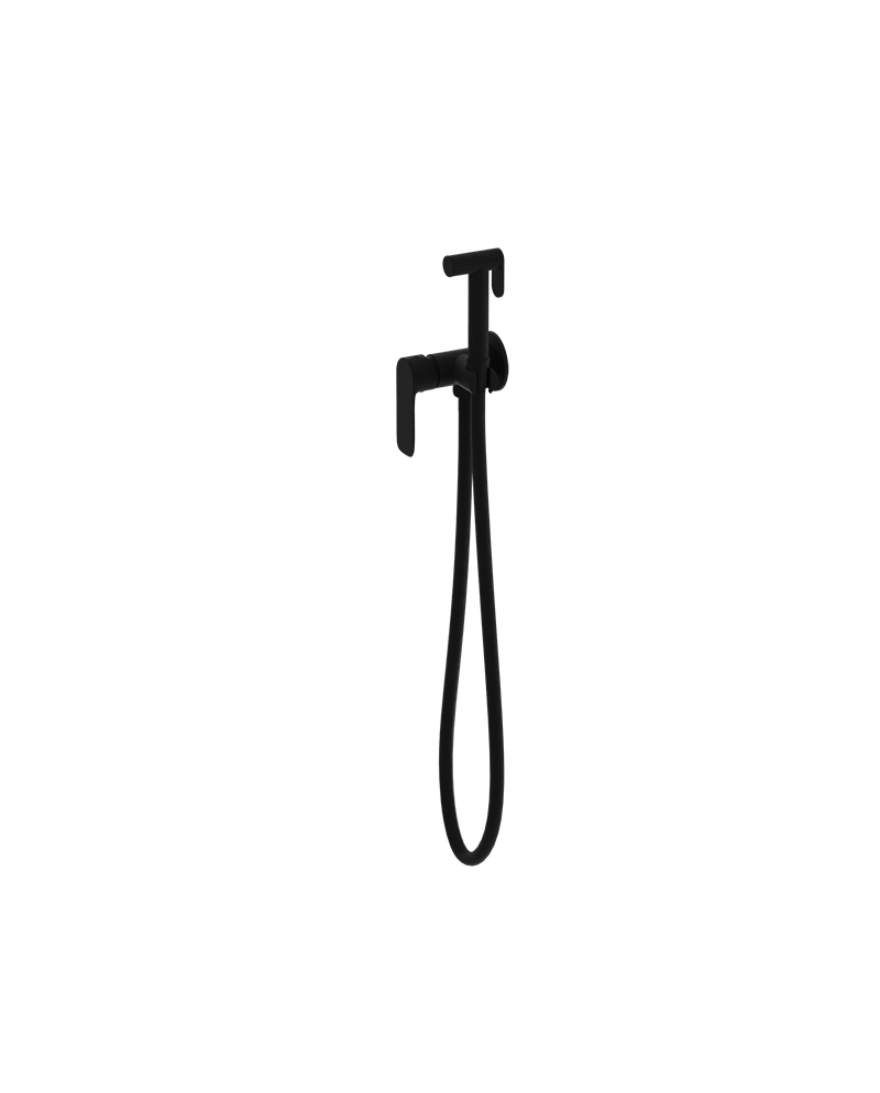 Podomietková bidetová batéria Spark Black Matt