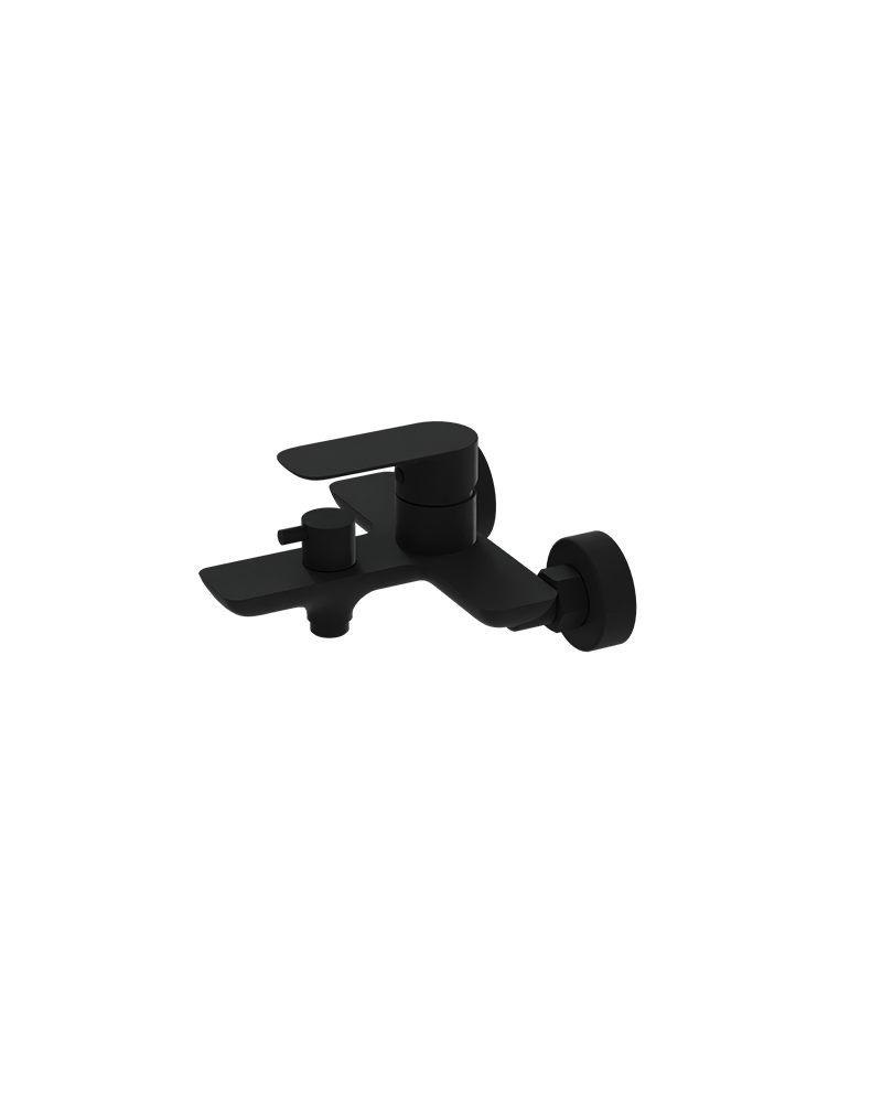 Kád-zuhany csaptelep Spark Matt Black