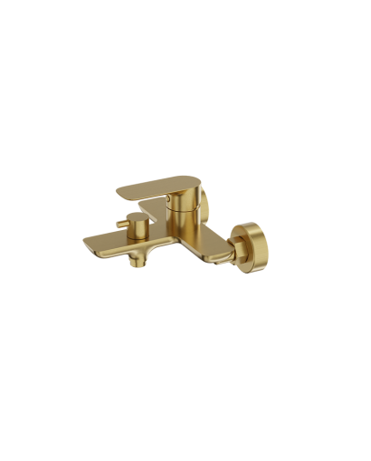 Βρύση μπανιέρας και ντους Spark Brushed Gold