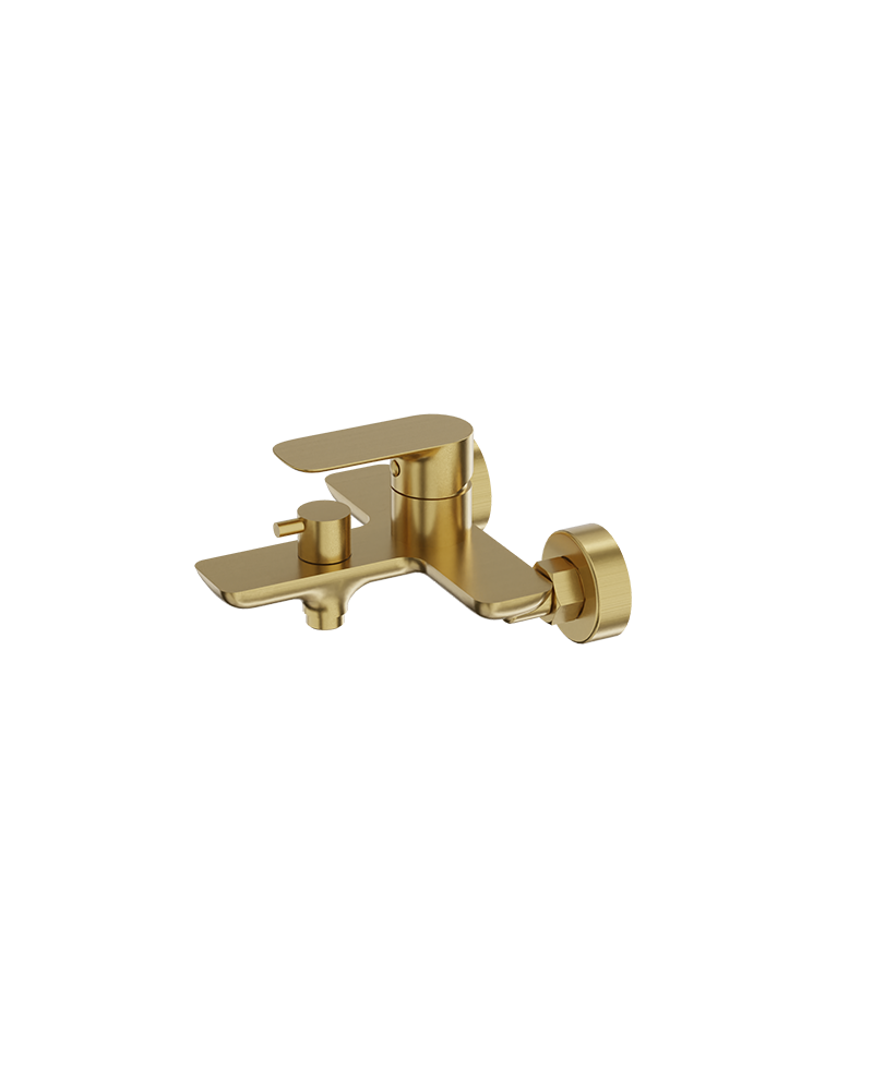 Смеситель для ванны и душа Spark Brushed Gold