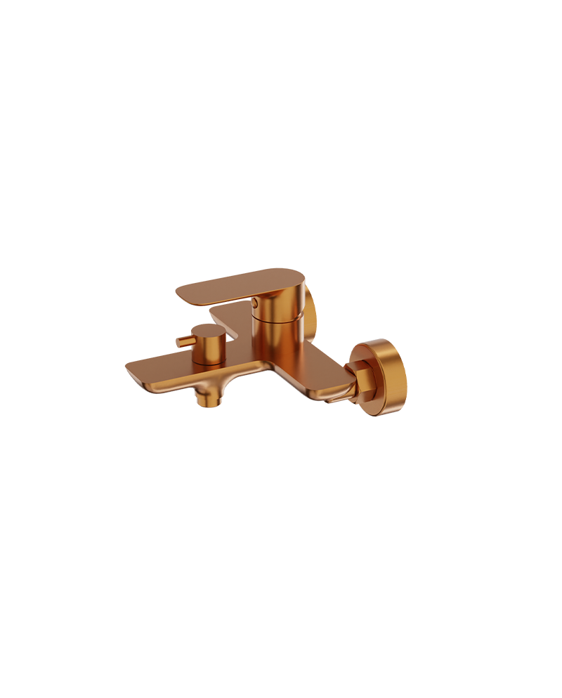 Змішувач для ванни та душу Spark Brushed Copper