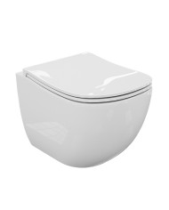 Miska wisząca WC Ergoseat 3.0, kolor biały połysk – zdjęcie produktu