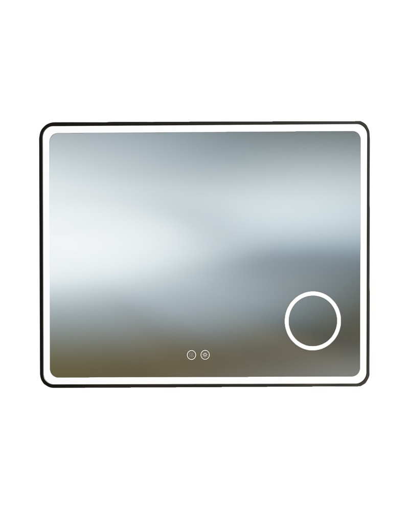 Καθρέφτης Glam Black 80x60