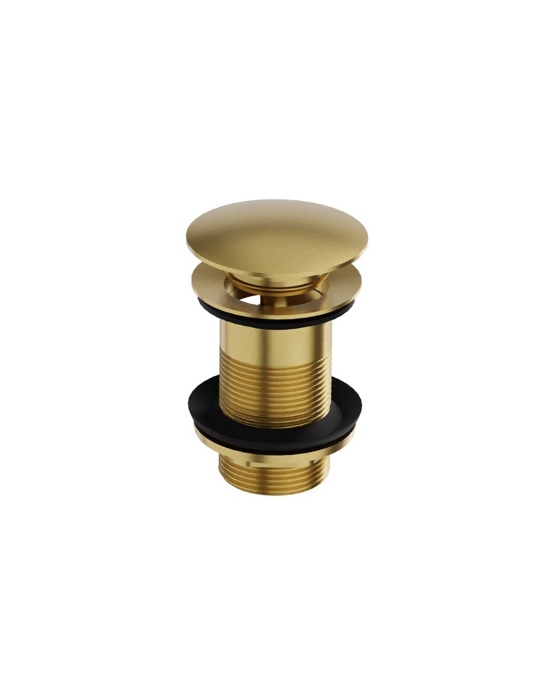 Ventil click-clack fără preaplin Orion Brushed Gold