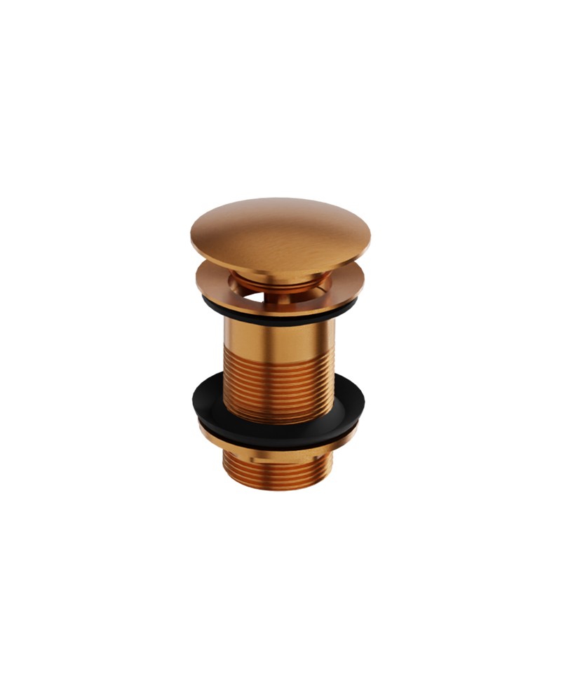 Orion Brushed Copper spragtelėjęs kištukas be perpildymo