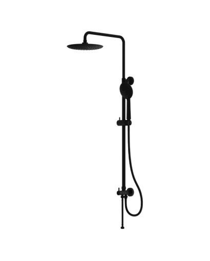 Système de douche mural Orion Matt Black
