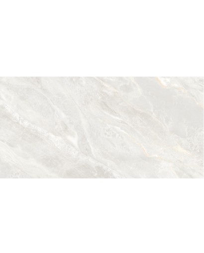 Gresie porțelanată smălțuită Caolin Bianco lappato 60x120 Gat.1