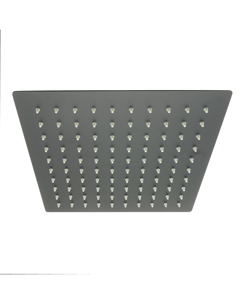 Esőzuhanyfej Cetus Black Matt 226x226 zuhanyszetthez