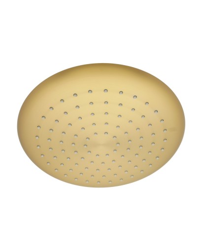 Rain Shower Head Economic Brushed Gold Fi25