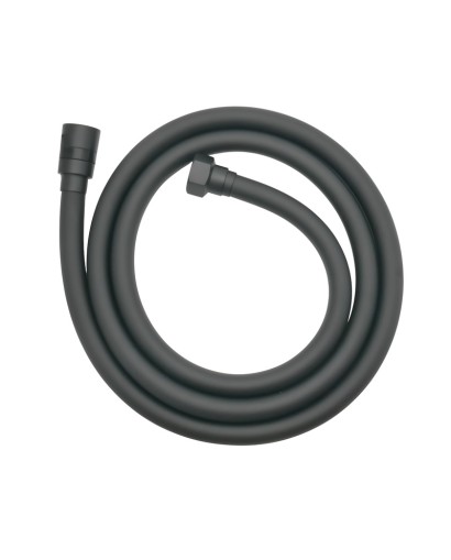 Wąż prysznicowy Black Matt 150cm, kolor czarny mat – zdjęcie produktu