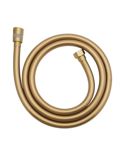 Wąż prysznicowy Brushed Gold 150cm, kolor złoto szczotkowane – zdjęcie produktu