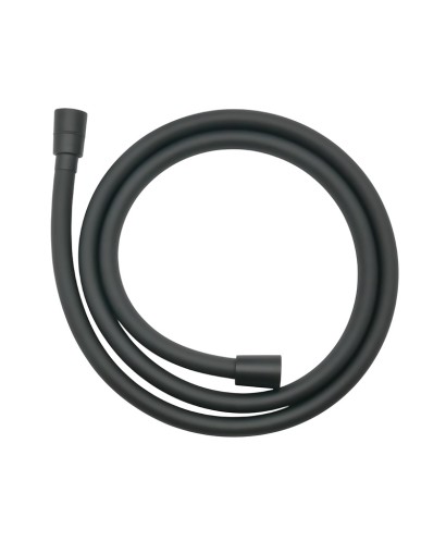 Tuš crijevo Cetus Black Matt 150 cm u mat crnoj boji, smotano u krug