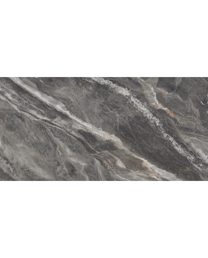 Caolin Nero lappato glazirana kamena keramika 60x120 cm, 1. razred – crna pločica s polupoliranom završnom obradom