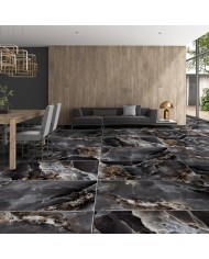 Глазурований керамограніт HG Dazzle Onyx Black глянець 60x120 Gat.1